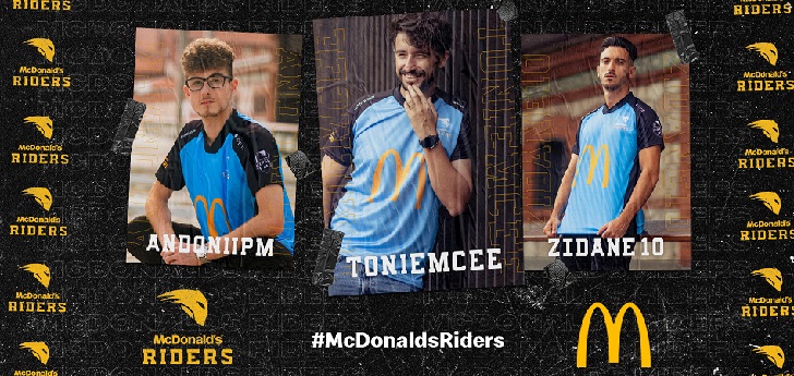 McDonald’s da el salto a los eSports: se hace con los ‘title rights’ del equipo de Fifa de los Movistar Riders 